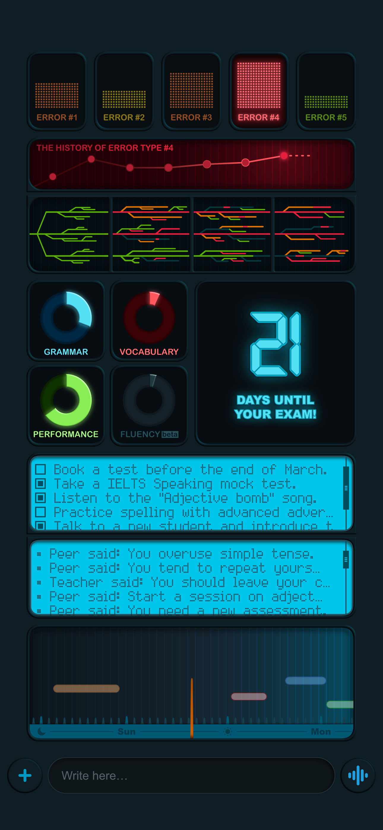 Dashboard UI preview